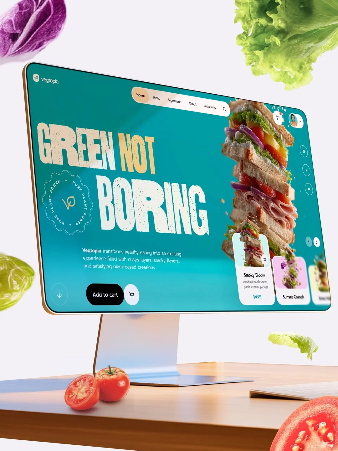 Folio Suite — Service Cards website design template